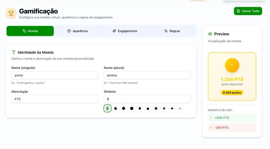 Moeda própria da empresa